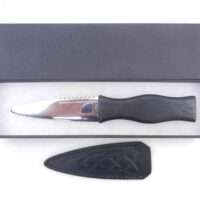 Scottish Bog Oak and Oak Sgian Dubh