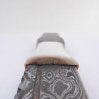 il_fullxfull.6827052517_i457 Damascus Steel Sgian Dubh: African Blackwood & Red Deer Antler Kilt Knife