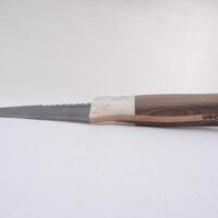 il_fullxfull.6827055895_9wgw Damascus Steel Sgian Dubh in Scottish WalnutRed Deer Stag Antler and Laburnum, antler gift, wedding gift, groom gift, mens gift