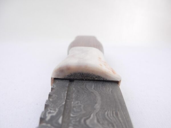 il_fullxfull.6827056181_68u9 Damascus Steel Sgian Dubh in Scottish WalnutRed Deer Stag Antler and Laburnum, antler gift, wedding gift, groom gift, mens gift