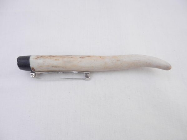 il_fullxfull.6857268253_dbyh Scottish Kilt Pin: Red Deer Antler & Bog Oak, Mens Gift