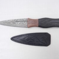 il_fullxfull.6894969780_4cdf Bog Oak and Walnut Damascus Sgian Dubh - sharpened