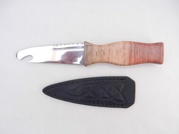 il_fullxfull.6928889120_npdf African Bubinga Sgian Brew: Scottish Kilt Knife with Leather Sheath