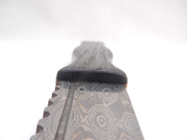 il_fullxfull.6951018829_ttfb Damascus Steel Sgian Brew Bottle Opener: Scottish Bog Oak & Oak Handle