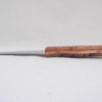 Burr Wych Elm Sgian Dubh: Scottish Kilt Knife with Wild Cherry