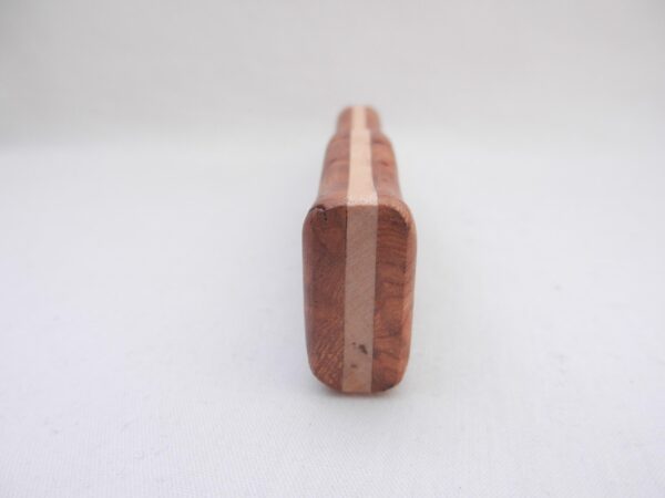 Burr Wych Elm Sgian Dubh: Scottish Kilt Knife with Wild Cherry