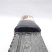 il_fullxfull.6981476136_jh6o Damascus Steel Natural Sgian Brew in Red Deer Stag Antler and African Blackwood, Scottish gift, antler gift, wedding gift, groom gift