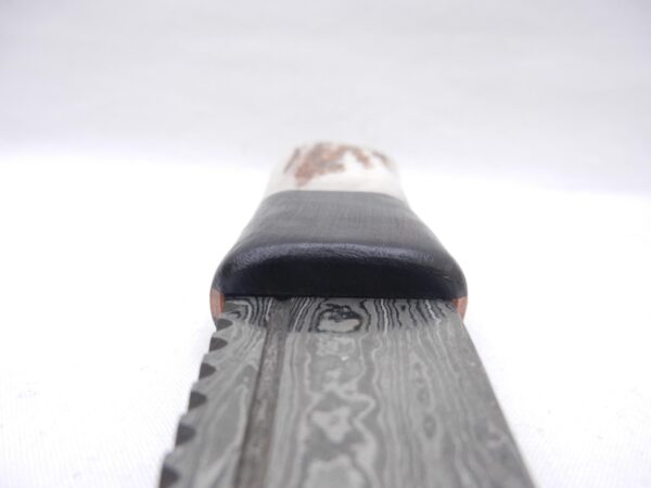 il_fullxfull.6981476136_jh6o Damascus Steel Natural Sgian Brew in Red Deer Stag Antler and African Blackwood, Scottish gift, antler gift, wedding gift, groom gift