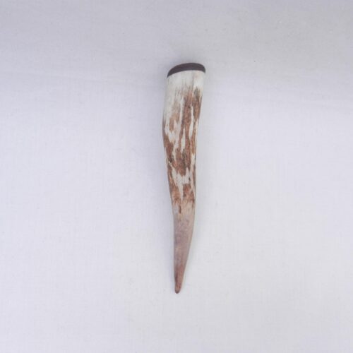 Scottish Stag Antler Kilt Pin: Surinese Snakewood, Highland Gift