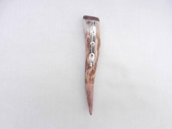 il_fullxfull.7021731520_qyiv Scottish Stag Antler Kilt Pin: Surinese Snakewood, Highland Gift
