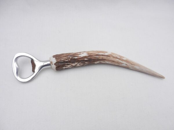 il_fullxfull.7122376459_klbu Scottish Red Deer Stag Antler Bottle Opener with Antler key ring, Scottish gift, house gift, antler gift, horn gift, mens gift