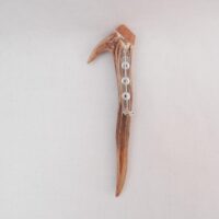 il_fullxfull.7140339496_ig9c Scottish Roe Deer Antler Kilt Pin: Burr Wych Elm, Highland Gift