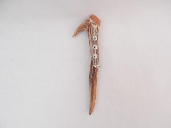 il_fullxfull.7140339496_ig9c Scottish Roe Deer Antler Kilt Pin: Burr Wych Elm, Highland Gift