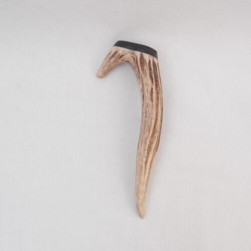 il_fullxfull.7188282079_cvcy Scottish Kilt Pin: Roe Deer Antler & Bog Oak - Handmade