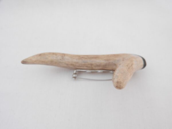 il_fullxfull.7188290607_hjps Roe Deer Antler Kilt Pin: Scottish Bog Oak, Highland Gift