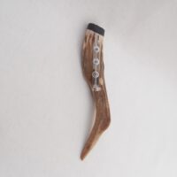 il_fullxfull.7188313269_f519 Roe Deer Antler Kilt Pin: Scottish Bog Oak, Highland Gift