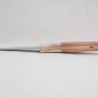 Scottish Walnut Sgian Dubh: Red Deer Antler Kilt Knife with Hawthorn