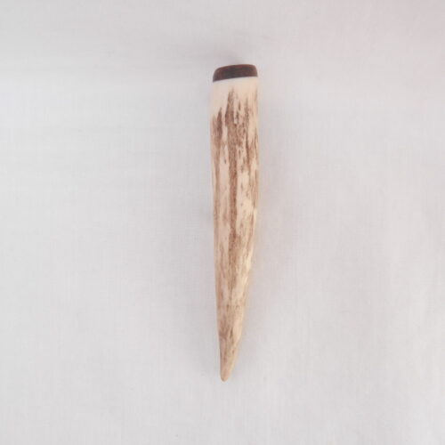 Scottish Stag Antler Kilt Pin: Surinese Snakewood, Highland Gift