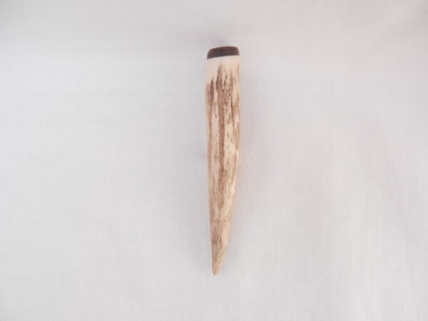 Scottish Stag Antler Kilt Pin: Surinese Snakewood, Highland Gift