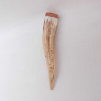 DSCN2923 Scottish Red Deer Antler Kilt Pin: Burr Wych Elm, Handmade