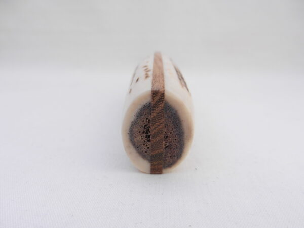 DSCN3159 Natural Sgian Dubh in Scottish Red Deer Antler with Wych Elm centre