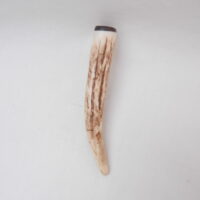 DSCN3274 Scottish Red Deer Antler Kilt Pin with Surinese Snakewood