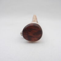 DSCN3275 Scottish Red Deer Antler Kilt Pin with Surinese Snakewood