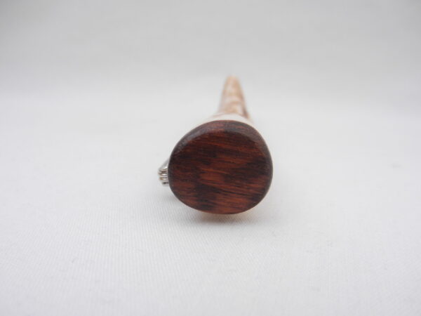 DSCN3275 Scottish Red Deer Antler Kilt Pin with Surinese Snakewood