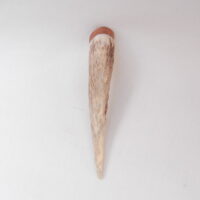 Scottish Red Deer Antler Kilt Pin with Burr Wych Elm