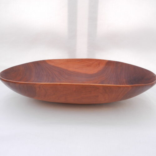 Large Oval Bowl in Burmese Teak