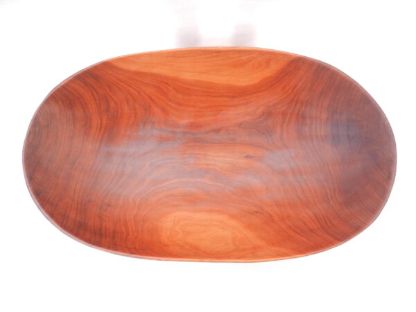 DSCN3321 Large Oval Bowl in Burmese Teak
