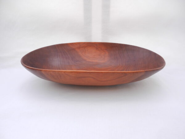 DSCN3323 Large Oval Bowl in Burmese Teak