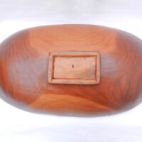 DSCN3326 Large Oval Bowl in Burmese Teak