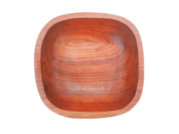 DSCN3331 Small Square Bowl in African Mahogany