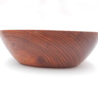DSCN3333 Small Square Bowl in African Mahogany