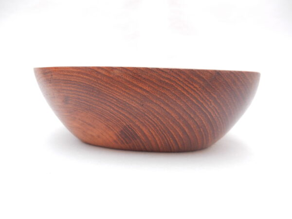 DSCN3333 Small Square Bowl in African Mahogany
