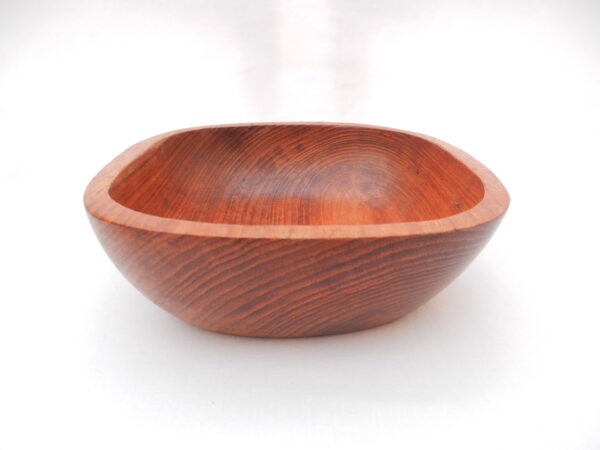 DSCN3335 Small Square Bowl in African Mahogany