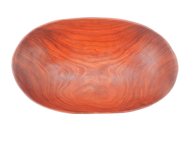 DSCN3338 Oval Bowl in Burmese Teak