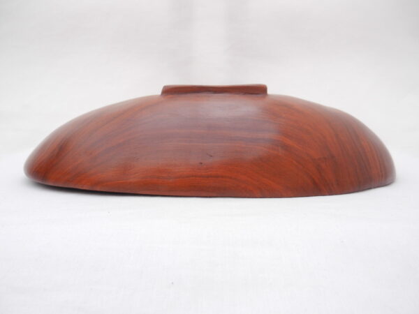 DSCN3344 Oval Bowl in Burmese Teak