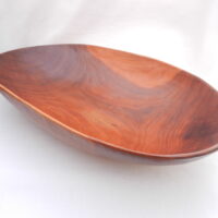 DSCN3358 Large Oval Bowl in Burmese Teak