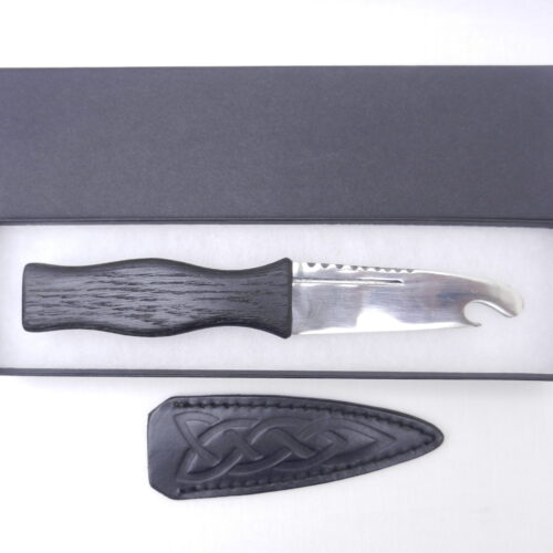 DSCN3369 Scottish Bog Oak and Oak Sgian Brew, Bottle Opener
