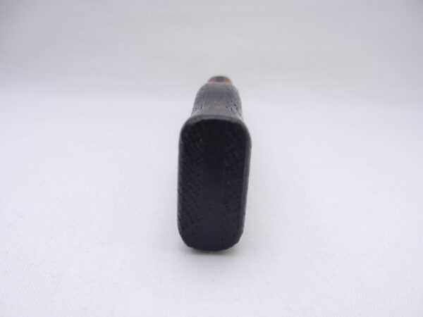 DSCN3392 Special Listing for Paul Stoneman - Bog Oak and Desert Ironwood Burr Damascus Steel Sgian Brew