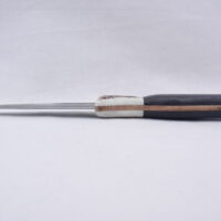 DSCN3405 Special listing for Laura - Scottish Bog Oak and Natural Antler Damascus Sgian Dubh - sharpened
