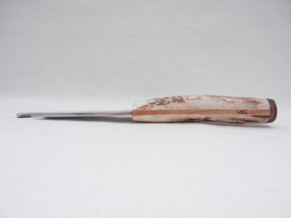 DSCN3451 Scottish Red Deer Antler and Snakewood Sgian Brew, Scottish gift, bottle opener