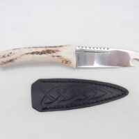 DSCN3456 Scottish Red Deer Antler and Snakewood Sgian Brew, Scottish gift, bottle opener