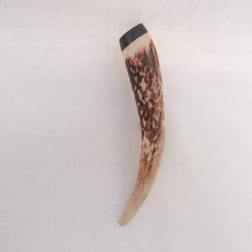 Scottish Kilt Pin in Red Deer Antler and Bog Oak