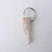 DSCN3522 Scottish Red Deer Antler Bottle Opener with Keyring