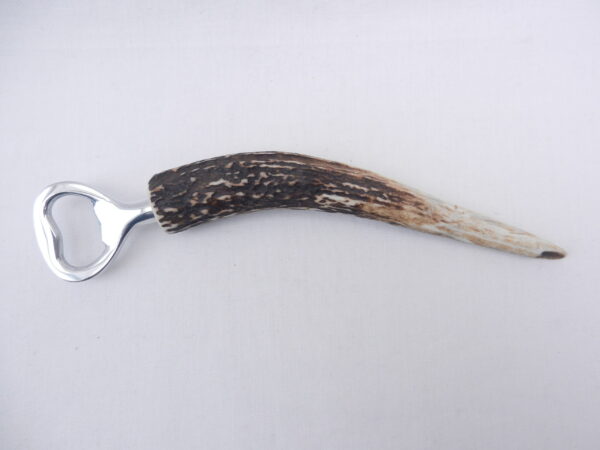 Scottish Red Deer Antler Bottle Opener with Keyring