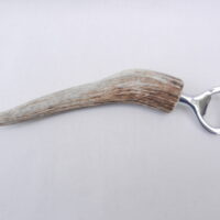 DSCN3544 Scottish Red Deer Antler Bottle Opener with Keyring