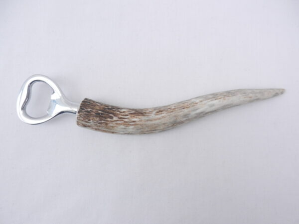 DSCN3547 Scottish Red Deer Antler Bottle Opener with Keyring